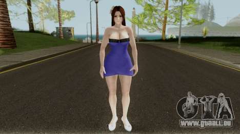 Mai Shiranui (Slutty Dress) From DOA5LR pour GTA San Andreas
