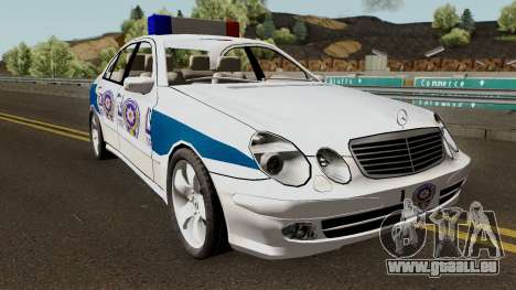 Mercedes Benz E500 Turkish Police Car San Fierro pour GTA San Andreas