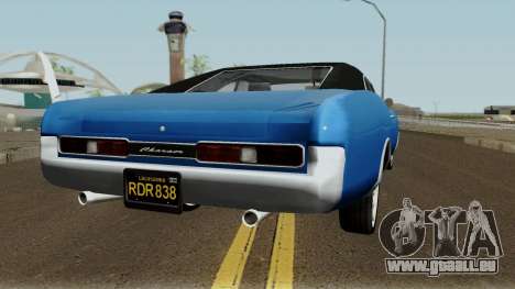 Dodge Charger RT Bullitt Edition (Dukes) 1968 pour GTA San Andreas
