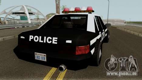New Police LCPD Black pour GTA San Andreas