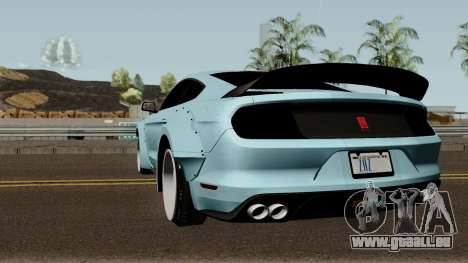 Ford Mustang Shelby GT350R Liberty Walk 2016 für GTA San Andreas