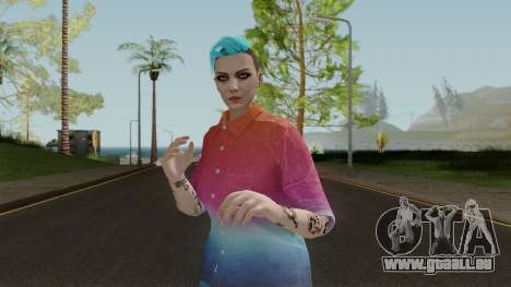 GTA Online Skin Female: After Hours DLC pour GTA San Andreas