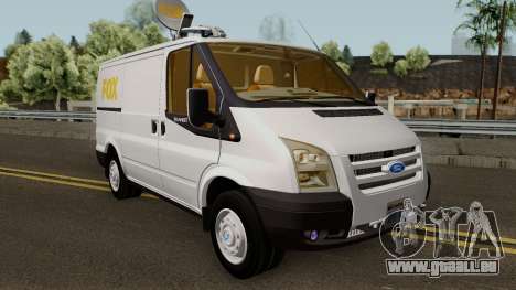 Ford Transit News Car (FOX TV) pour GTA San Andreas