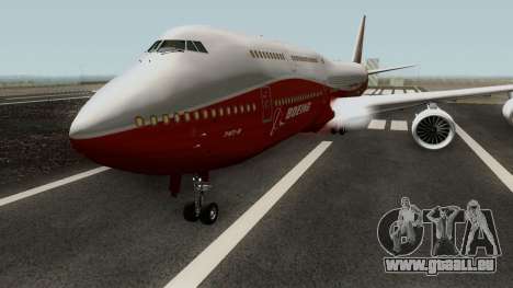 Boeing 747-8 Intercontinental pour GTA San Andreas