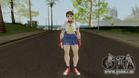 Sakura From Super Street Fighter IV pour GTA San Andreas