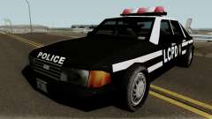New Police LCPD Black für GTA San Andreas