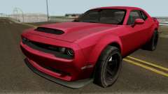 Dodge Challenger SRT Demon 2018 pour GTA San Andreas
