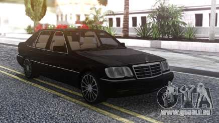 Mercedes-Benz W140 Black pour GTA San Andreas