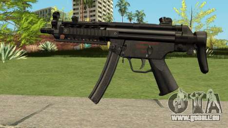 MP5 HQ (With HD Original Icon) pour GTA San Andreas