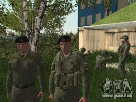 Pak combattants de la Marine de la Fédération de pour GTA San Andreas