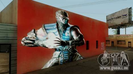 Sub Zero Mural für GTA San Andreas