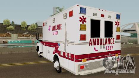 SAUR Ambulance pour GTA San Andreas