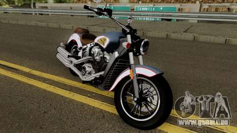Indian Scout 2018 für GTA San Andreas