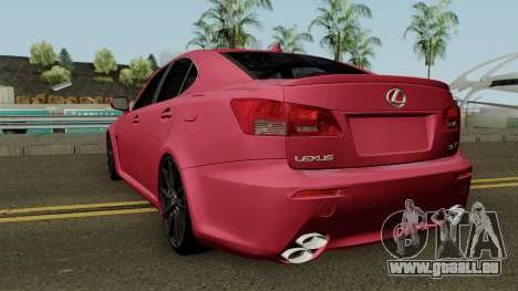 Lexus IS-F 2011 pour GTA San Andreas
