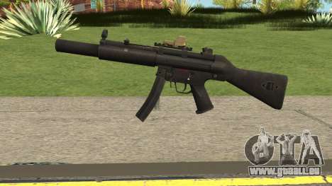 Silenced MP5 with Eotech pour GTA San Andreas