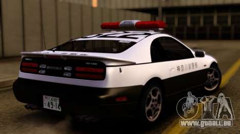 Nissan Fairlady Z32 Japanese Police pour GTA San Andreas