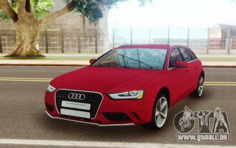 Audi A4 Avant 2012 pour GTA San Andreas