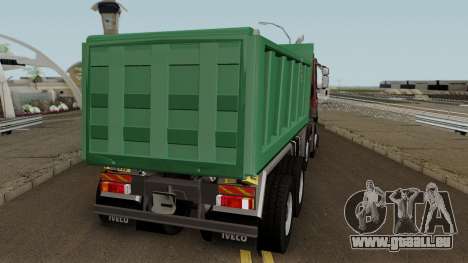 Iveco Trakker Dumper 8x4 für GTA San Andreas