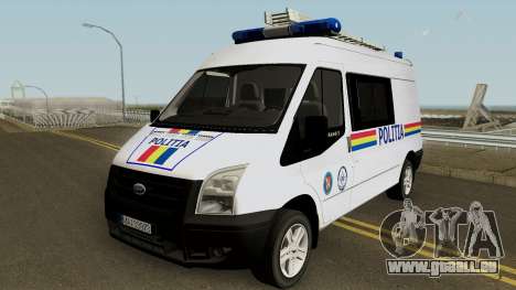 Ford Transit - Politia Romana pour GTA San Andreas