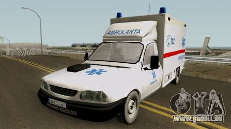 Dacia Papuc Ambulanta 2002 pour GTA San Andreas