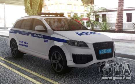 Audi Q7 Police pour GTA San Andreas