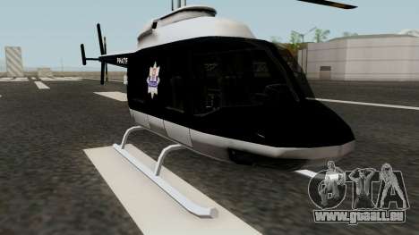 Helikopter Polskiej Policji für GTA San Andreas