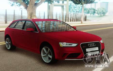 Audi A4 Avant 2012 pour GTA San Andreas