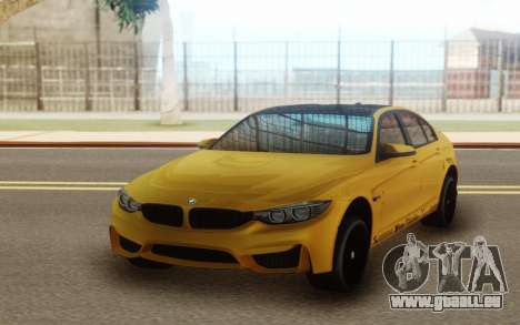 BMW M3 F30 Acrapovic für GTA San Andreas
