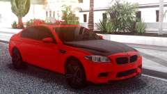BMW M5 F10 Red pour GTA San Andreas