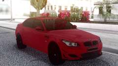BMW M5 E60 Red Sedan pour GTA San Andreas