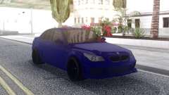 BMW M5 E60 Blue pour GTA San Andreas