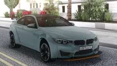 BMW M4 Grey für GTA San Andreas