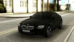 BMW M6 Black für GTA San Andreas