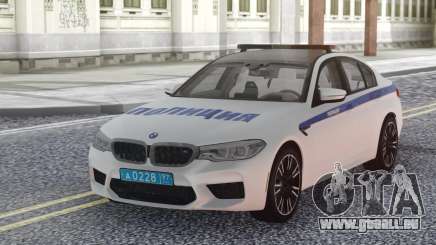 BMW M5 F90 Police pour GTA San Andreas