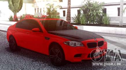 BMW M5 F10 Red für GTA San Andreas