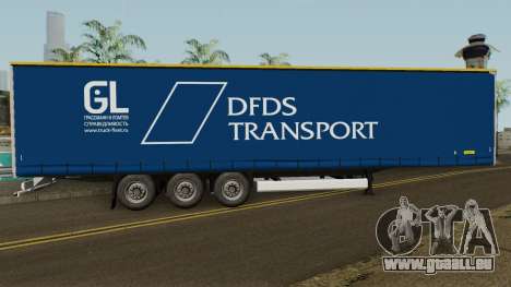DFDS Transport Trailer für GTA San Andreas