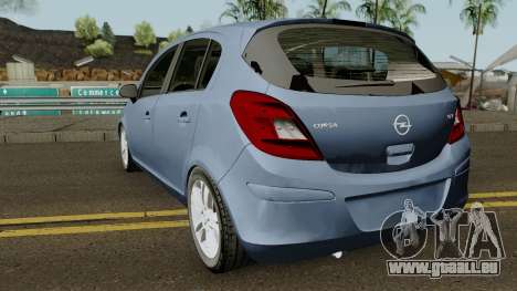 Opel (Vauxhall) Corsa D Phase 2 V1 für GTA San Andreas