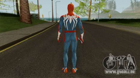 Spider-Man PS4 Standart Skin für GTA San Andreas