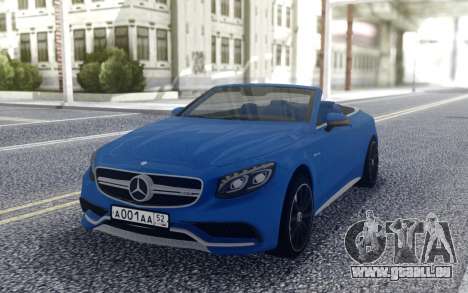 Mercedes-Benz S63 C217 für GTA San Andreas