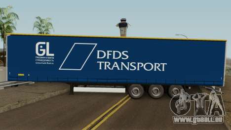 DFDS Transport Trailer pour GTA San Andreas