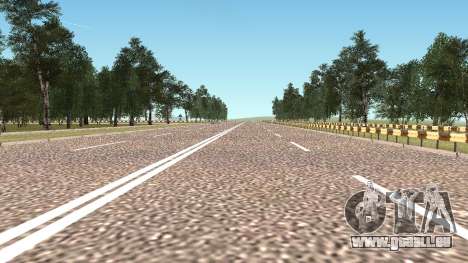HD Road GTA Pénale de la Russie pour GTA San Andreas