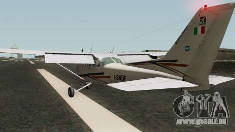 Vicenza Aeroclub C172N Skyhawk für GTA San Andreas
