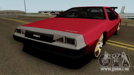 DMC DeLorean 12 Tuning V.1 für GTA San Andreas