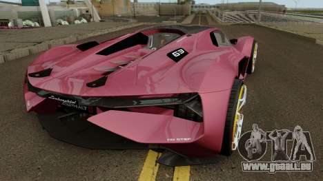 Lamborghini Terzo Millennio 2017 pour GTA San Andreas
