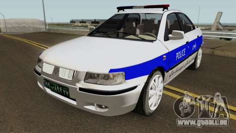 IKCO Samand Police LX-v2 pour GTA San Andreas