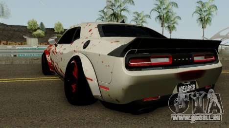 Dodge Hellcat Blood pour GTA San Andreas