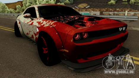 Dodge Hellcat Blood pour GTA San Andreas