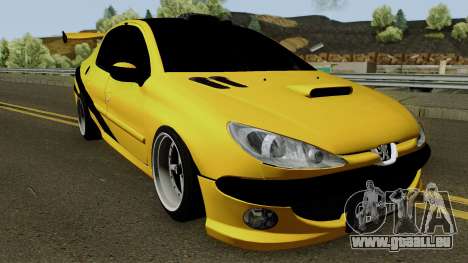 Peugeot 206 Sandogdar Full Sport Iran für GTA San Andreas