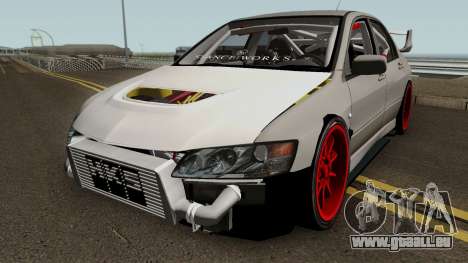 Mitsubishi Evo (DRIFT TUNING) pour GTA San Andreas
