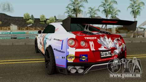 Nissan GT-R Premium R35 17 Itasha pour GTA San Andreas